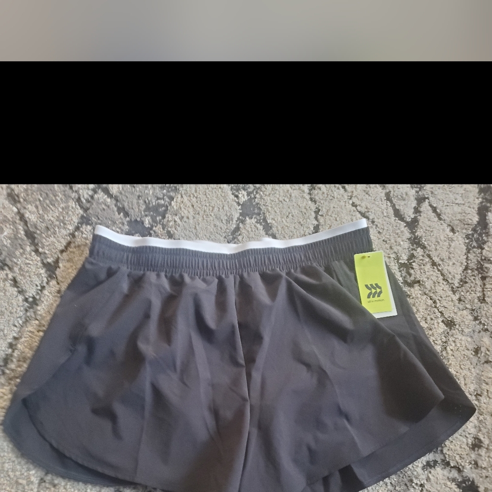 All in Motion Women's Gray Athletic Shorts